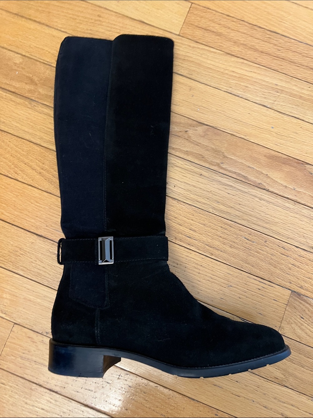Aquatalia Giada Suede Riding Boots - Picture 13 of 16